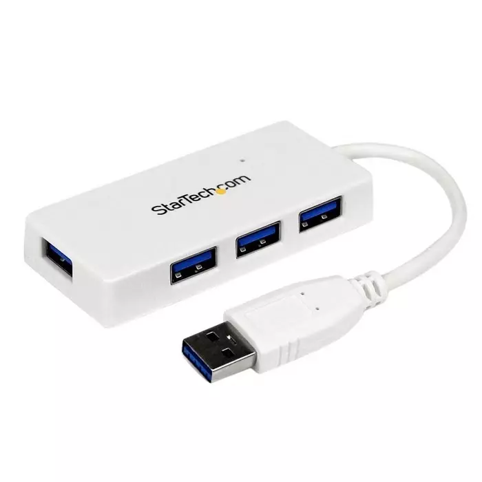 StarTech.com USB Hub 4 Ports USB 3.0 USB-A 80x36x14 mm, ST4300MINU3W