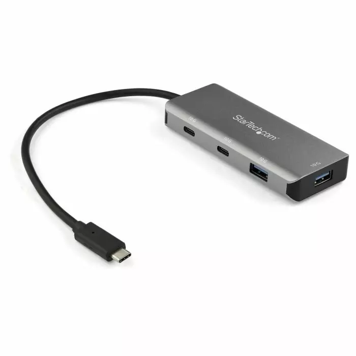 StarTech.com USB Hub 4 Ports USB 3.1 USB-A USB-C 45x365x16 mm, HB31C2A2CB