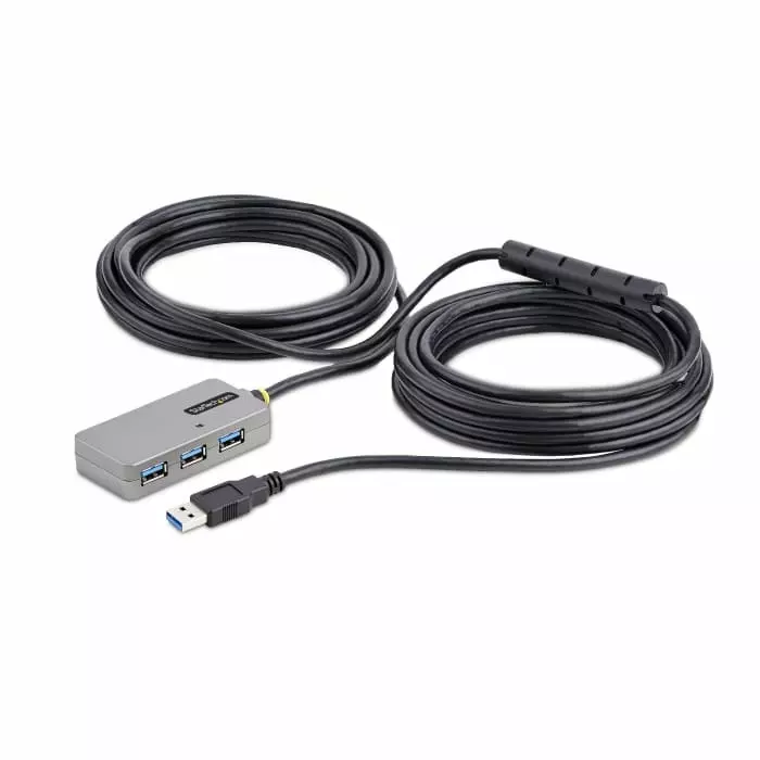 StarTech.com USB Hub 4 Ports USB 3.0 USB-A AC Adapter Powered 10.1x4x1.8 cm, U01043-USB-EXTENDER