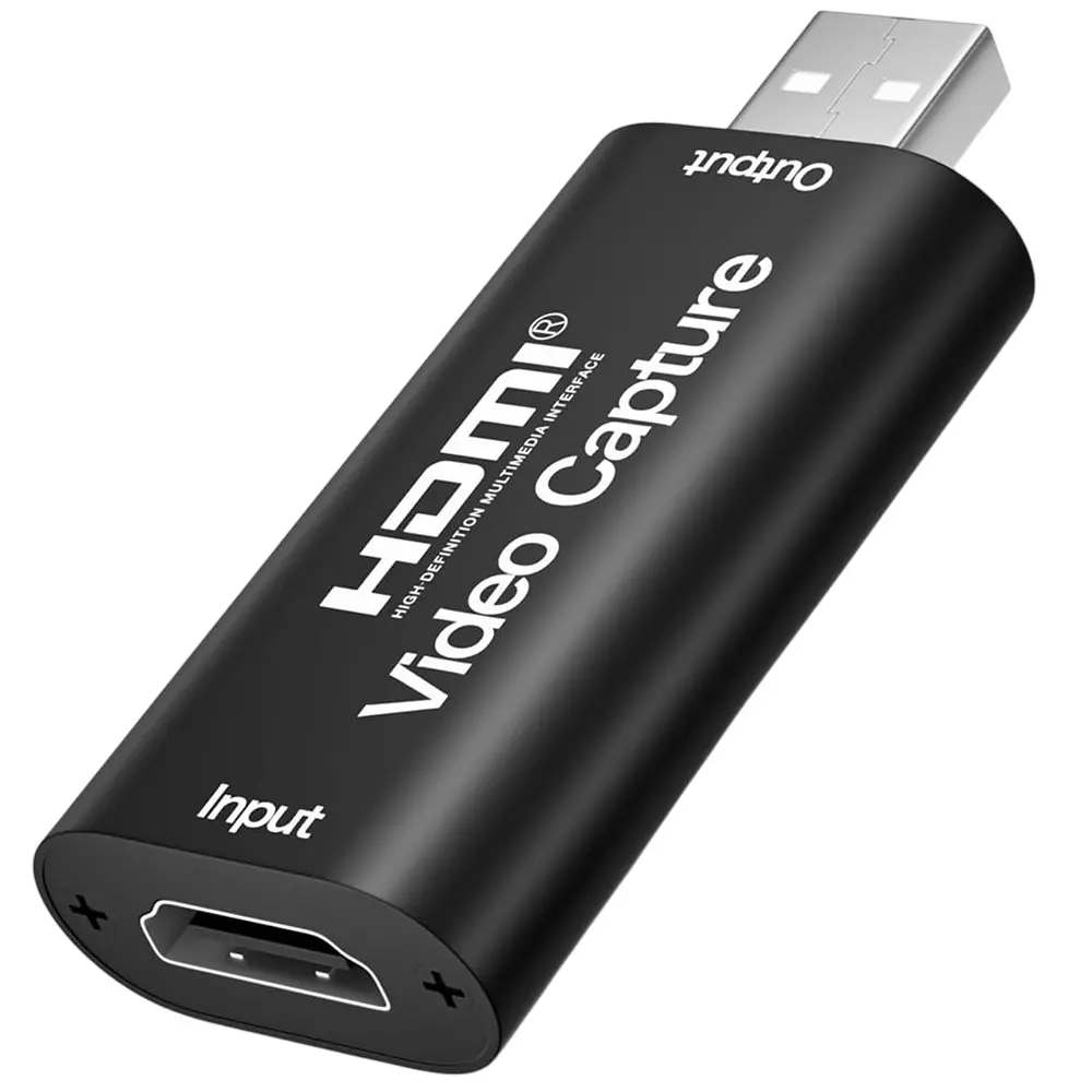 FEDUS USB 2.0 4K HDMI Video Capture Card 1080p 30fps for Gaming, Streaming Device, Compatible With Nintendo Switch, PS3/4, Xbox One