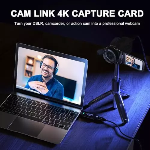 FEDUS USB 2.0 4K HDMI Video Capture Card 1080p 30fps for Gaming, Streaming Device, Compatible With Nintendo Switch, PS3/4, Xbox One