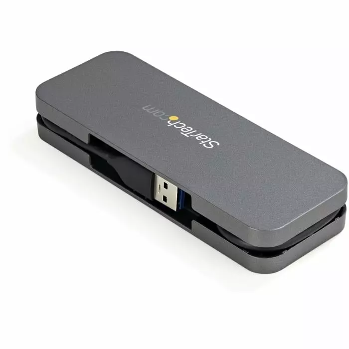 StarTech.com USB Hub 4 Ports USB 3.0 USB-A 13.5x5x2 cm, HB30AM4AB
