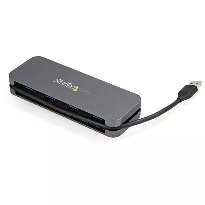 StarTech.com USB Hub 4 Ports USB 3.0 USB-A 13.5x5x2 cm, HB30AM4AB