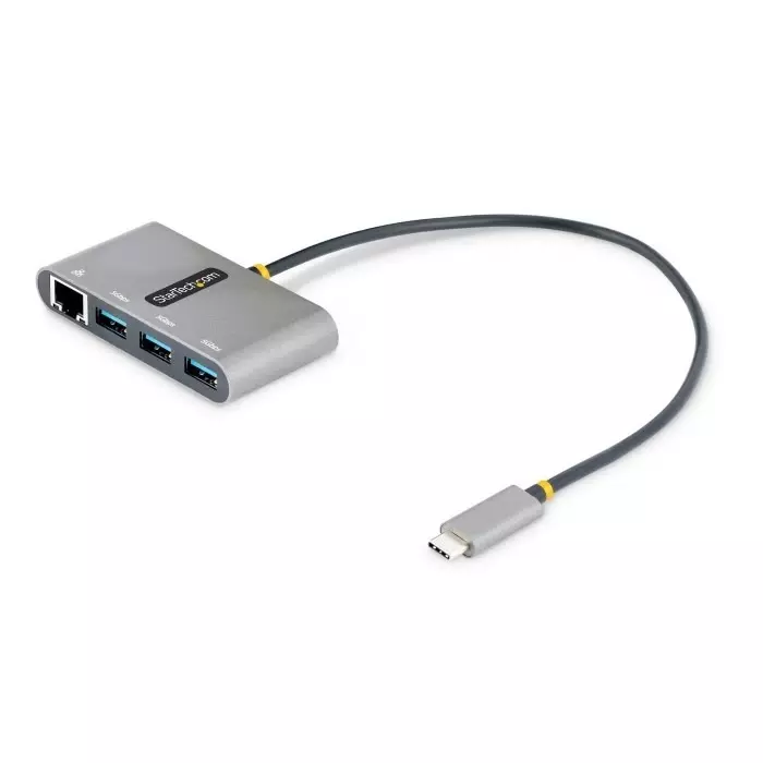 StarTech.com USB Hub 3 Ports USB 3.0 USB-A USB-C USB-C Hub 11.8x3.1x0.6 inch, HB30C3A1GEA2