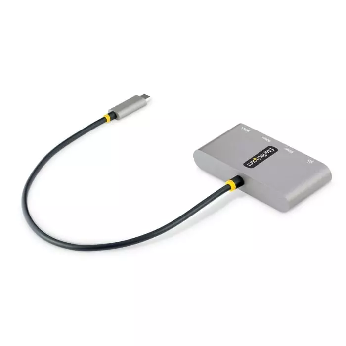 StarTech.com USB Hub 3 Ports USB 3.0 USB-A USB-C USB-C Hub 11.8x3.1x0.6 inch, HB30C3A1GEA2