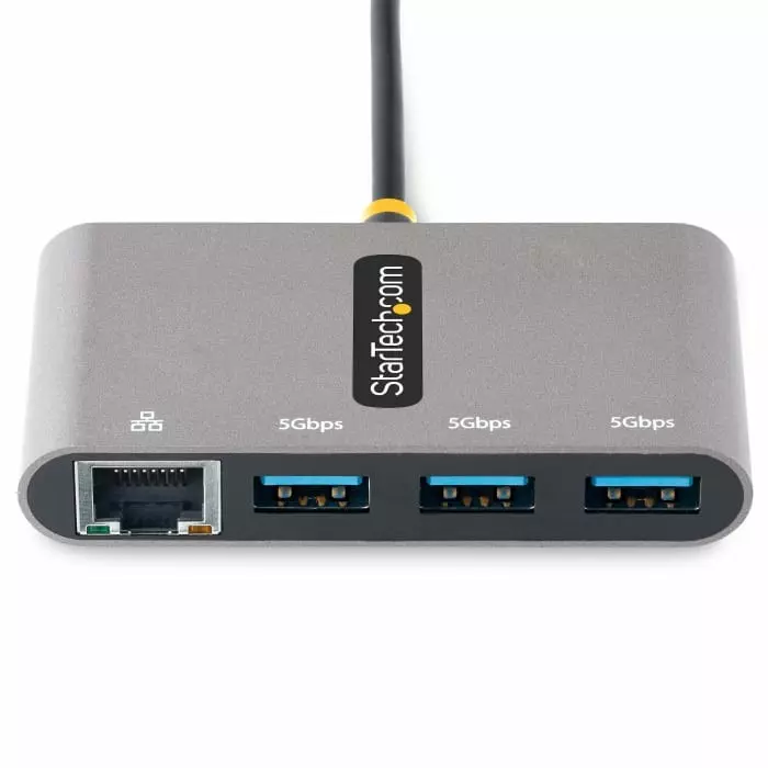 StarTech.com USB Hub 3 Ports USB 3.0 USB-A USB-C USB-C Hub 11.8x3.1x0.6 inch, HB30C3A1GEA2