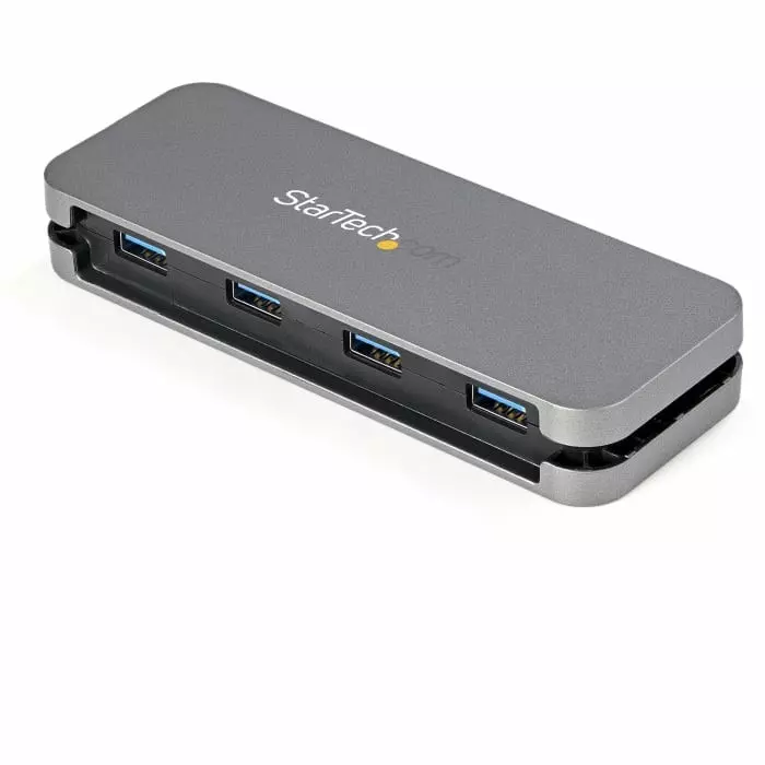 StarTech.com USB Hub 4 Ports USB 3.0 USB-A USB-C 50x13.5x20 mm, HB30CM4AB