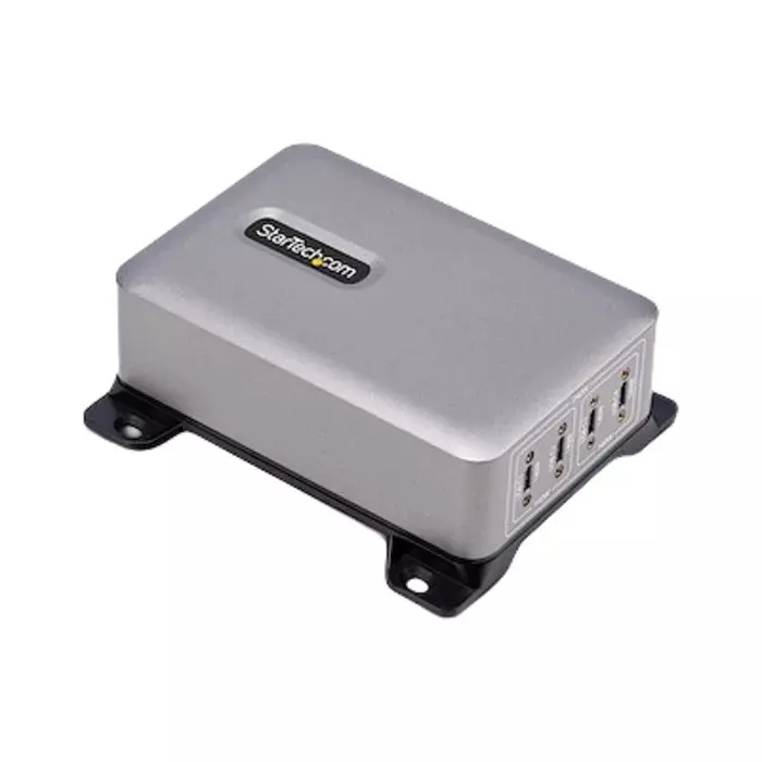 StarTech.com USB Hub 4 Ports USB-C AC Adapter Powered 17.4x18.5x5.8 cm, 424DUK-USB-C-CHARGER