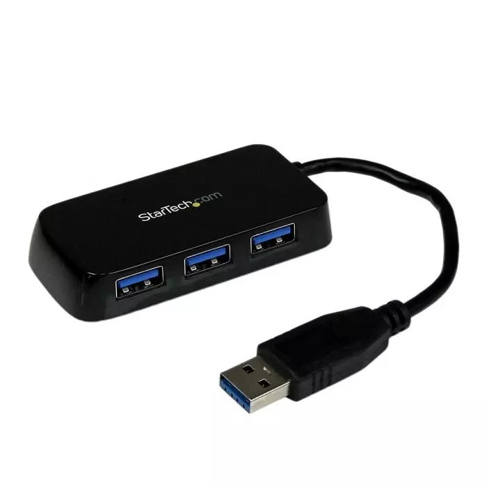StarTech.com USB Hub 4 Ports USB 3.0 USB-A 80x36x14 mm, ST4300MINU3B