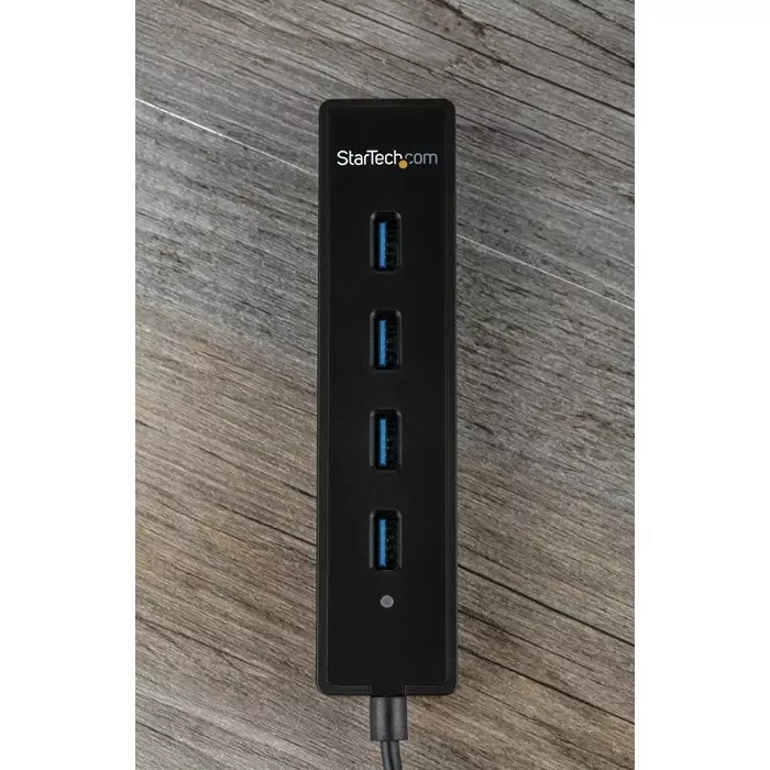 StarTech.com USB Hub 4 Ports USB 3.0 USB-A 137x30x22 mm, ST4300PBU3