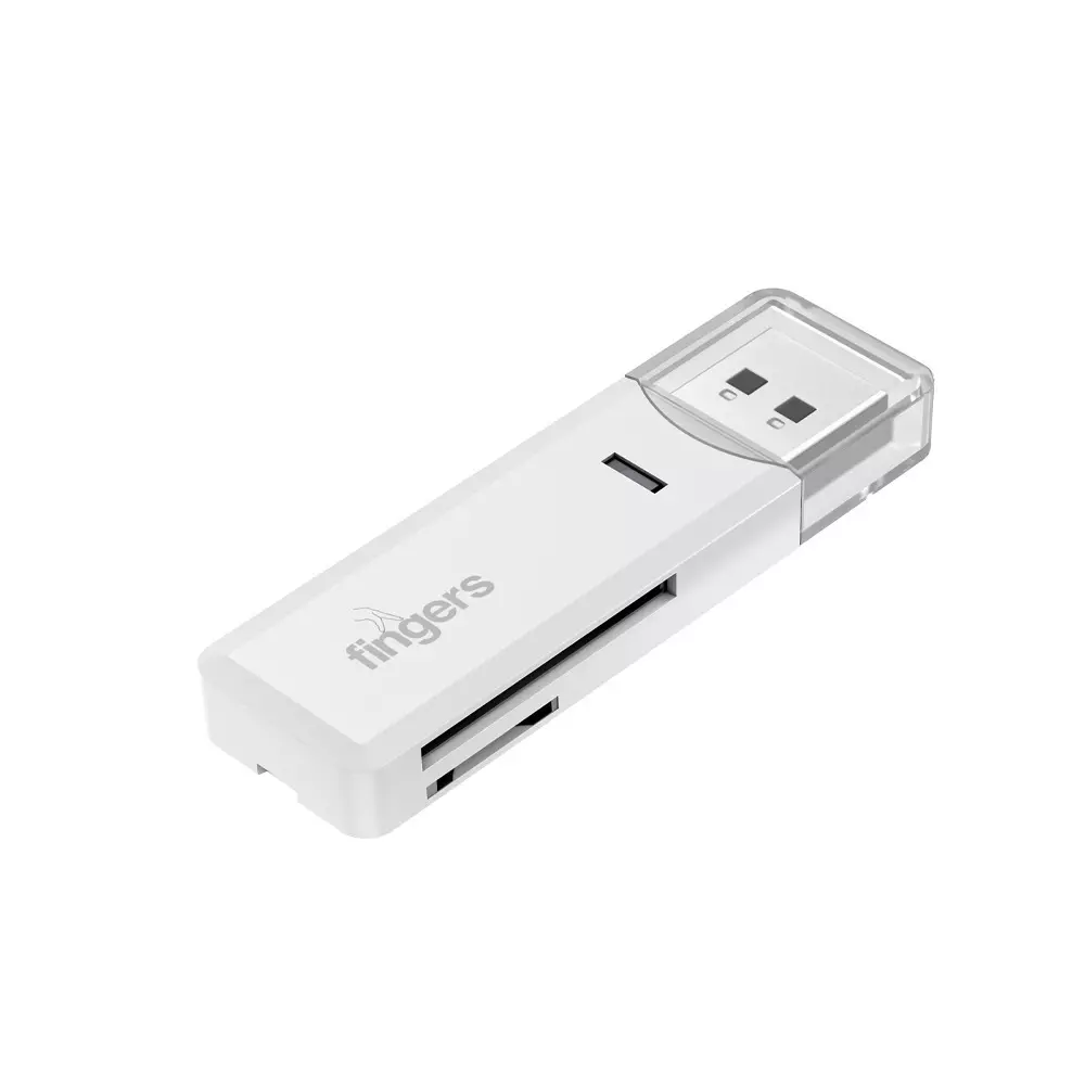 fingers-usb-hub-usb-20-interface-2-ports-micro-sd-card-sd-card-classic-white-color-rapidread