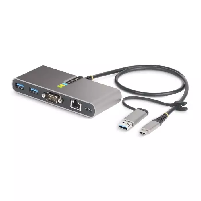 StarTech.com USB Hub 2 Ports USB 3.2 USB-C USB-C Hub 5.5x12.8x1.9 cm, 5G2A1SGBB-USB-C-HUB