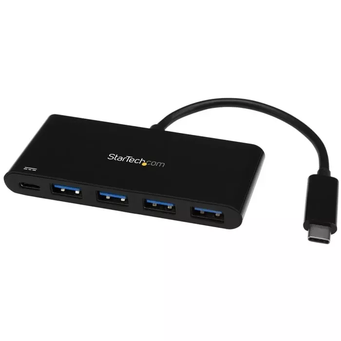 StarTech.com USB Hub 4 Ports USB 3.0 USB-A USB-C 93x40x11 mm, HB30C4AFPD