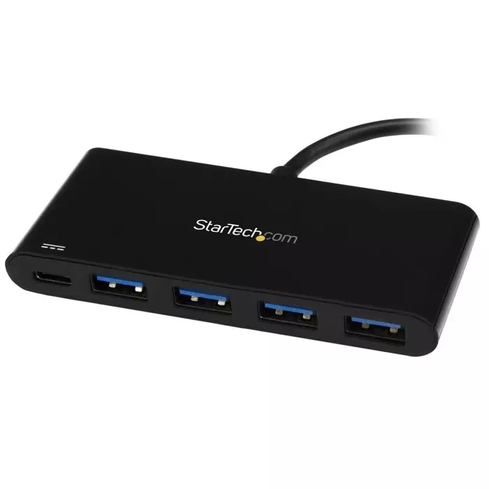StarTech.com USB Hub 4 Ports USB 3.0 USB-A USB-C 93x40x11 mm, HB30C4AFPD