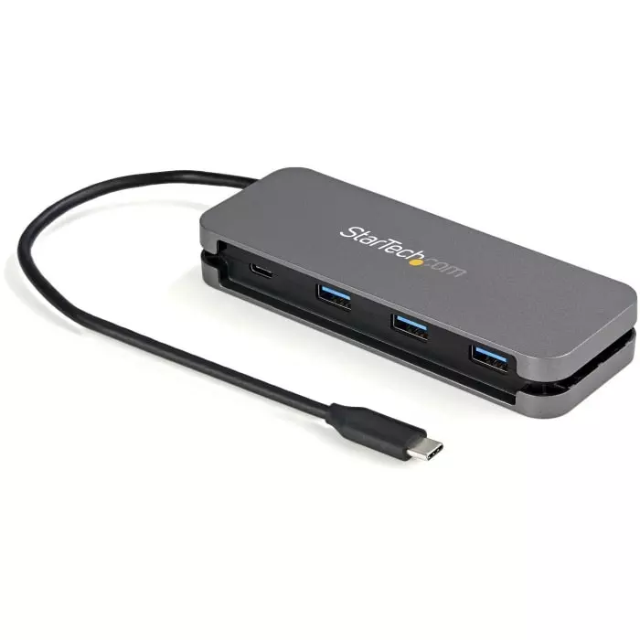 StarTech.com USB Hub 4 Ports USB 3.0 USB-A USB-C 13.5x5x2 cm, HB30CM3A1CB