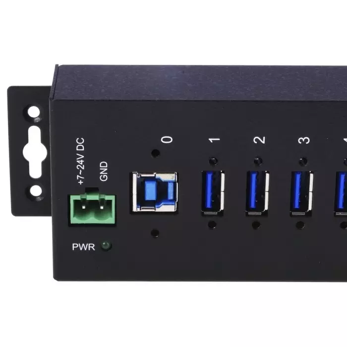 StarTech.com USB Hub 10 Ports USB 3.0 USB-A Terminal Connector Powered 198x56x31 mm, ST1030USBM