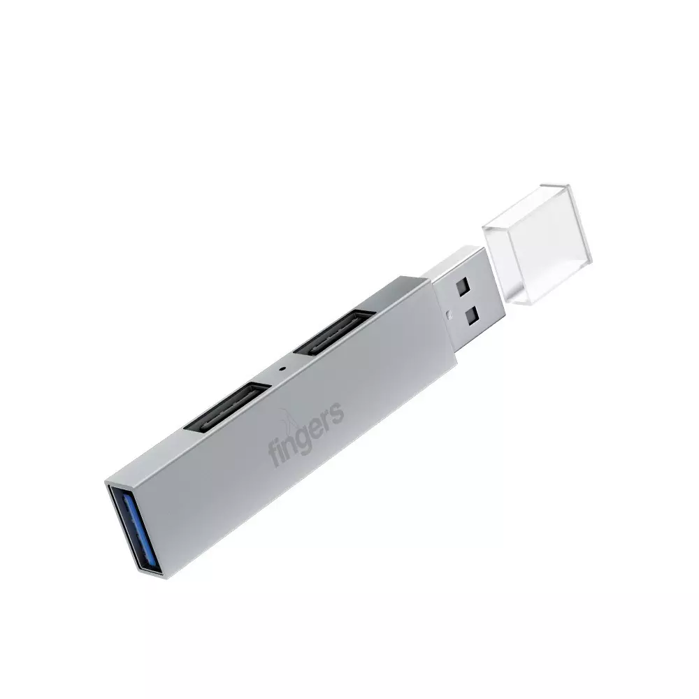 fingers-usb-hub-usb-30-interface-3-ports-2-x-usb-20-1-x-usb-30-space-grey-color-triport