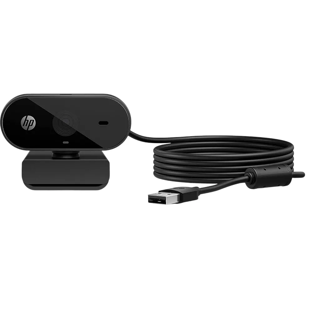 HP Web Camera  Wired USB Type-A Connectivity 1080p Full HD Video Resolution, HP 325 (53X27AA)