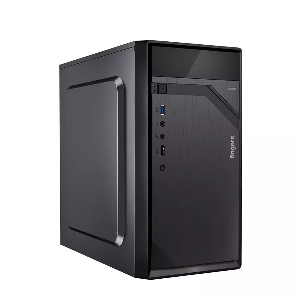 FINGERS PC Cabinet 4 PCI Slots Micro ATX Form Factor MicroATX / Mini-ITX Motherboard Compatibility, Atlantic 3.0
