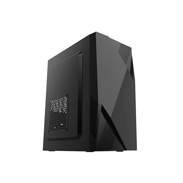 Consistent Computer Cabinet Black Supports Micro ATX/ATX/ITX Motherboard, CIE106