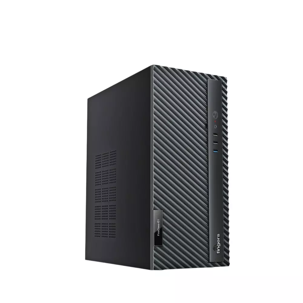 FINGERS PC Cabinet 4 PCI Slots Micro ATX Form Factor M-ATX/Mini-ITX Motherboard Compatibility, FirstClass-E1