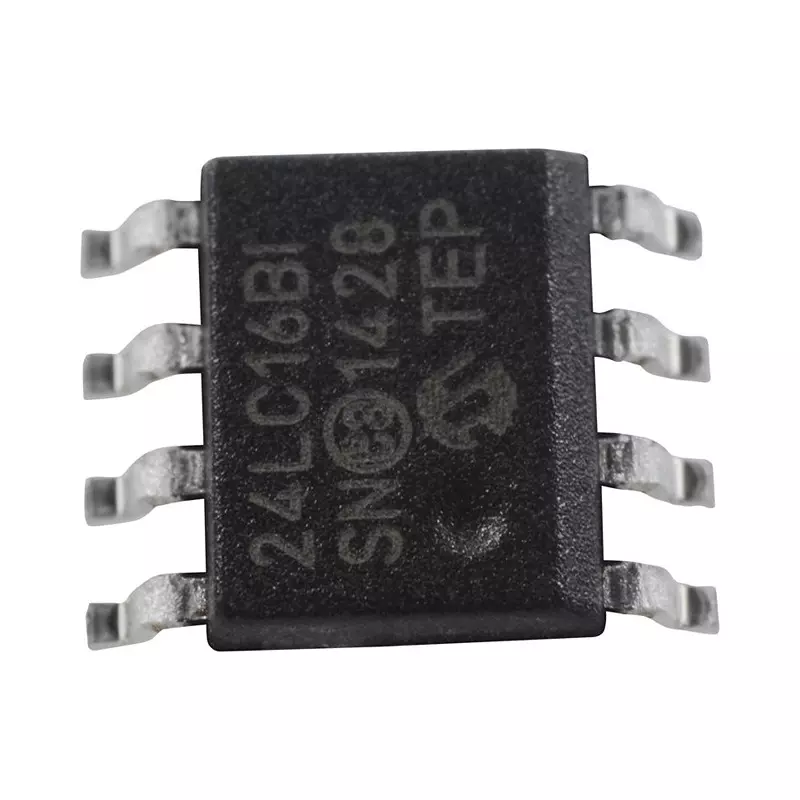MICROCHIP Eeprom Serial, 16KBIT, 400KHZ, SOIC-8, 24LC16B-I/SNG