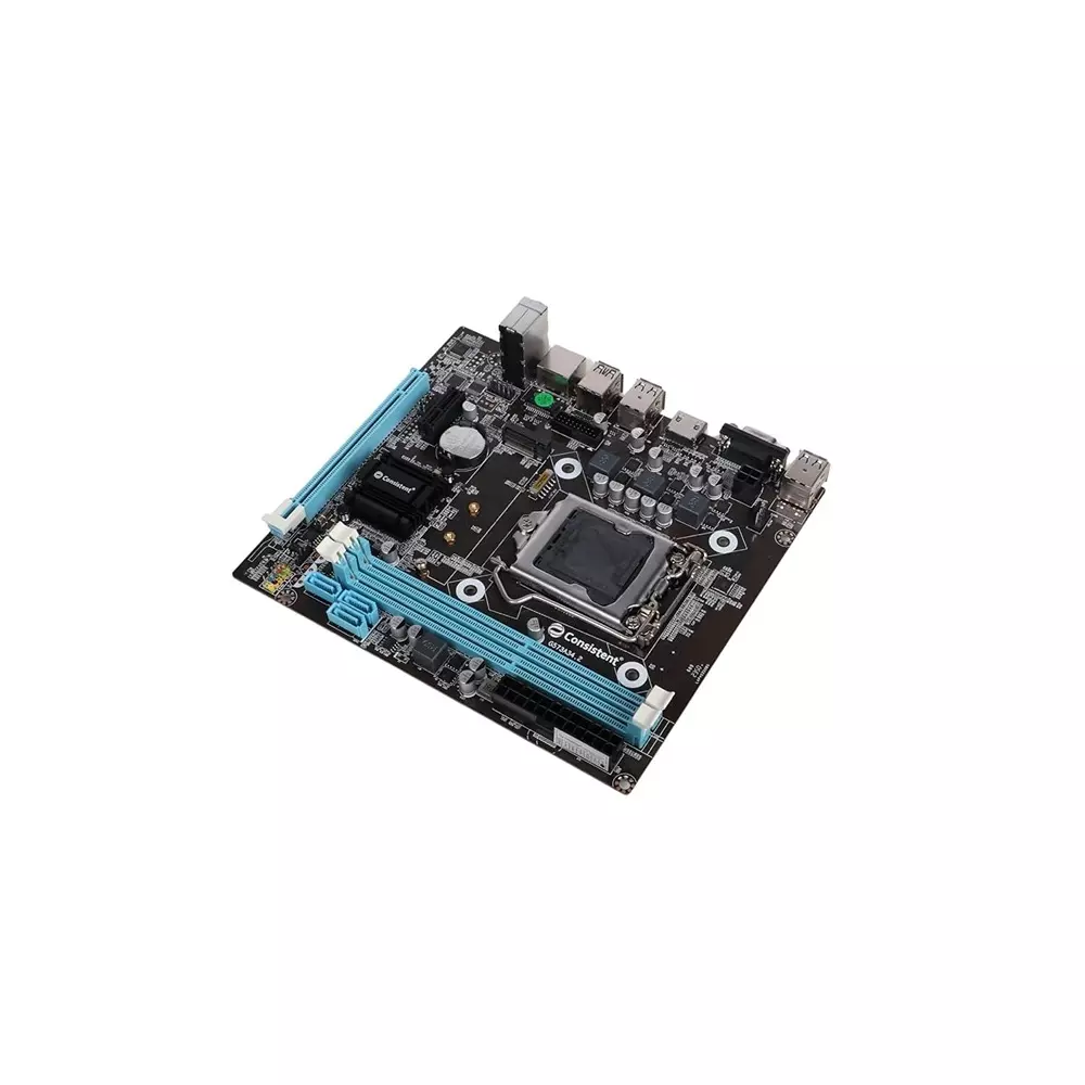 Consistent Motherboard Integrated GMA 950 Graphics Card Interface LGA 775 CPU Socket with Sound Card, CMB-H81