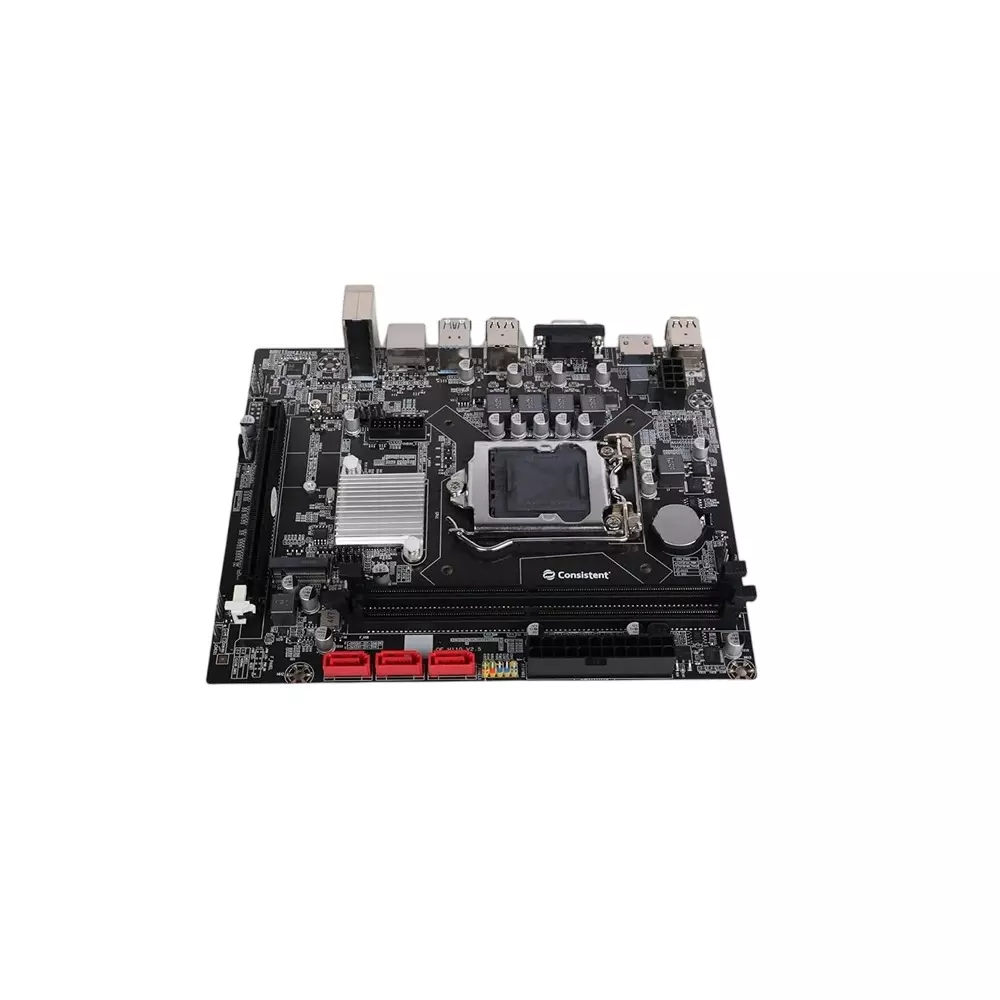 Consistent Motherboard Integrated GMA 950 Graphics Card Interface LGA 1151 CPU Socket with Sound Card, CMB-H110