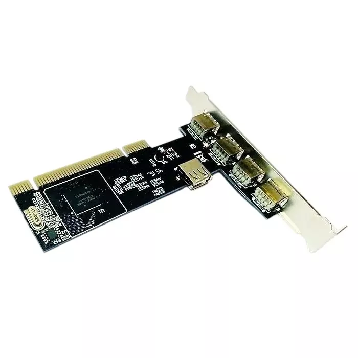 LOTA PCI USB Expansion Card with 4 External and 1 Internal USB 2.0 Ports, MST-151-LT