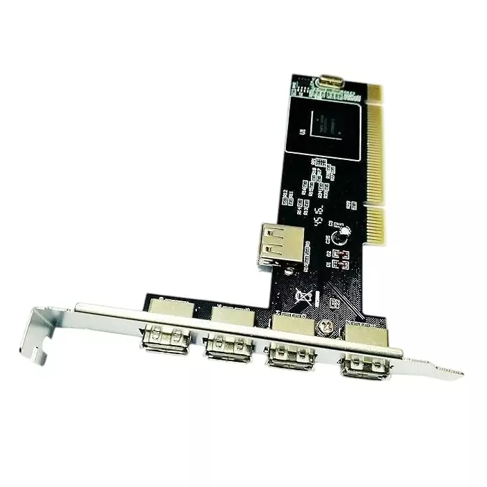 LOTA PCI USB Expansion Card with 4 External and 1 Internal USB 2.0 Ports, MST-151-LT
