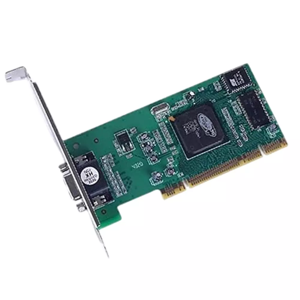 LOTA PCI VGA Graphics Card Green Supports Dual Monitor, High-Resolution Output, MST-148-LT