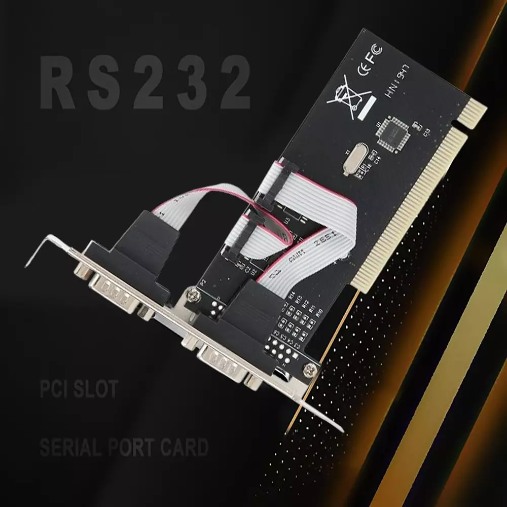 LOTA PCI Serial Card 9-Pin RS232 COM Port with High-Speed DB9 Interface Adapter, MST-120-LT