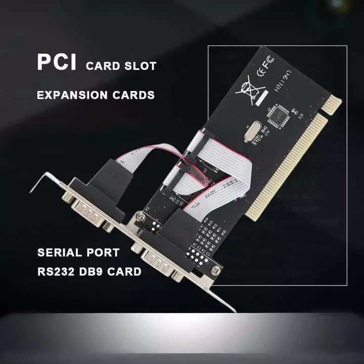 LOTA PCI Serial Card 9-Pin RS232 COM Port with High-Speed DB9 Interface Adapter, MST-120-LT