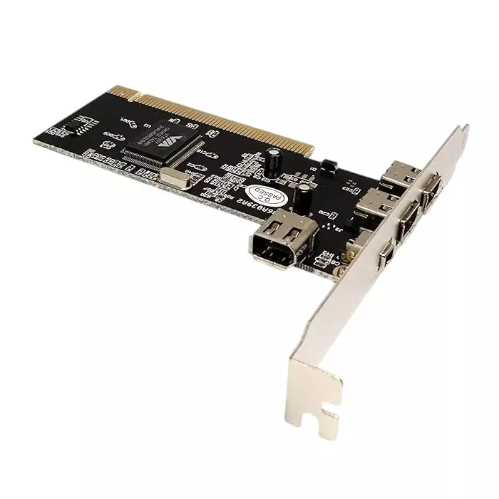 LOTA PCI Firewire 400 Card with 2 External and 1 Internal Ports for Desktop PC, MST-1329-LT