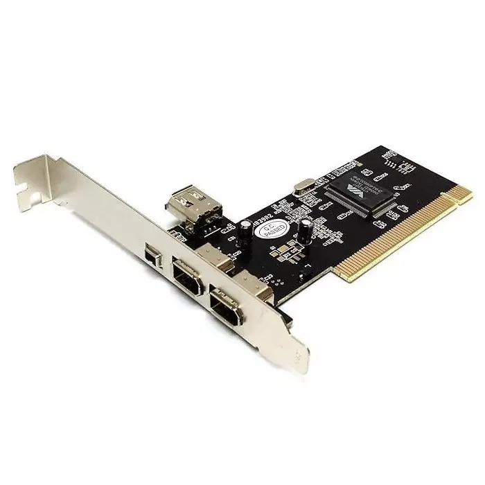 LOTA PCI Firewire 400 Card with 2 External and 1 Internal Ports for Desktop PC, MST-1329-LT