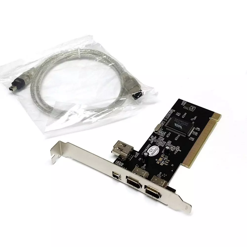 LOTA PCI Firewire 400 Card with 2 External and 1 Internal Ports for Desktop PC, MST-1329-LT