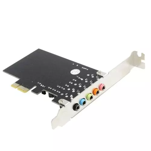 PremiumAV PCI-E 5.1 Channel Sound Card Surround Audio for PC Windows 11/10/8/7