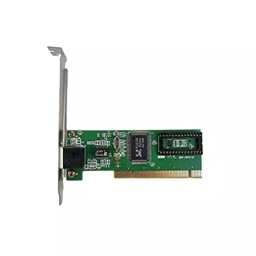 LOTA PCI Ethernet LAN Card 10/100 Mbps High-Speed Green for Desktop PC, MST-117-LT image 1