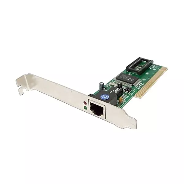 LOTA PCI Ethernet LAN Card 10/100 Mbps High-Speed Green for Desktop PC, MST-117-LT