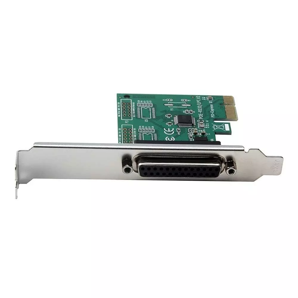 LOTA PCIe Parallel Port Card with Single DB25 LPT1 Interface for Desktop PC, MST-1472-LT