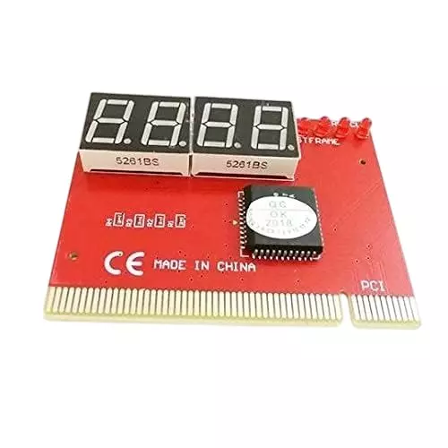 LOTA Universal Motherboard Diagnostic POST Card Tester for BIOS Error Code Detection, MST-125-LT image 1