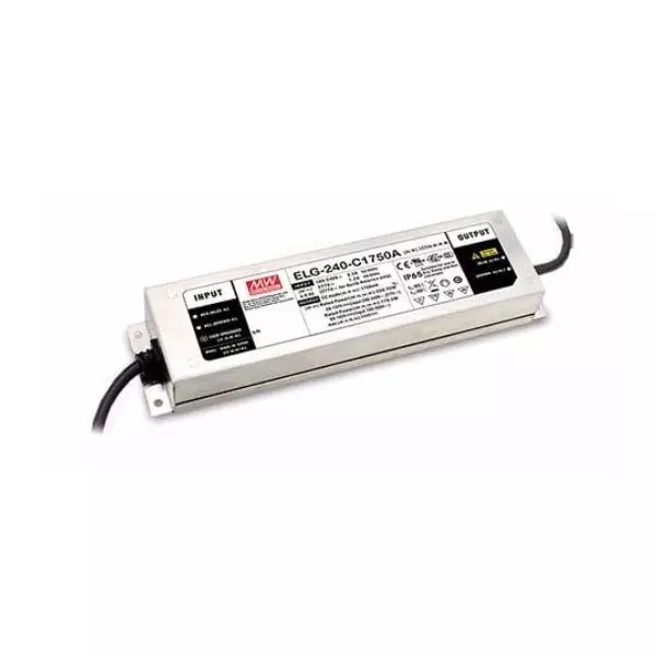Mean Well LED Drivers Power Supply Chassis Mount 1 Output 239.75 W, ELG-240-C1750DA