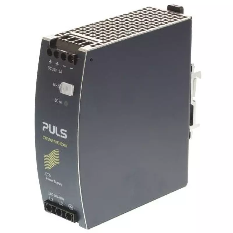 PULS Power Supply 5 to 4.3 Amp Output Current Range size Range 0.45 Power Factor, CT5.241