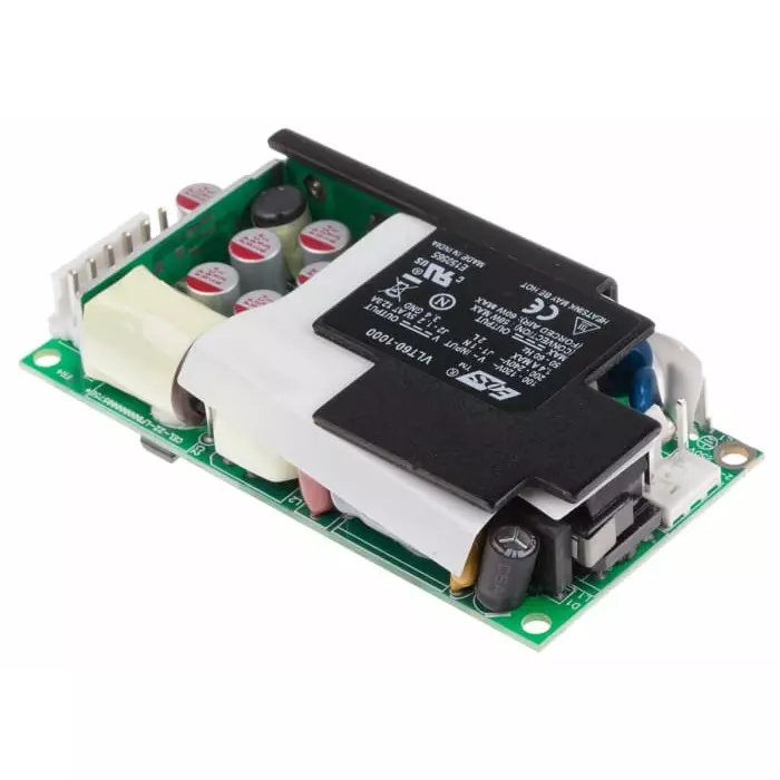 EOS Switching Power Supply 5 V DC 10A 50W 1 Output 180-264 V AC 90-132 V AC Input, LFVLT60-1000