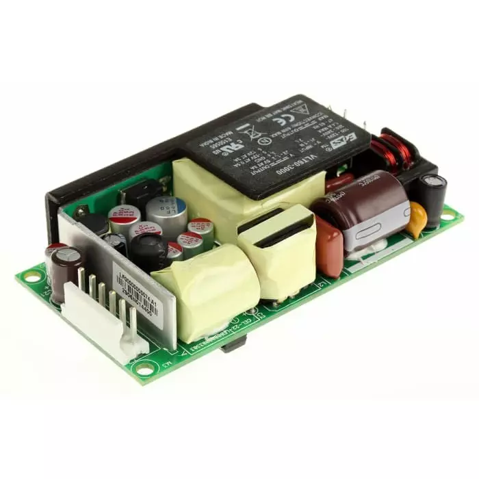 EOS Switching Power Supply 5.2 V DC 12.5 V DC 3 A 8 A 500mA 60W Triple Output 180-264 V, LFVLT60-3000