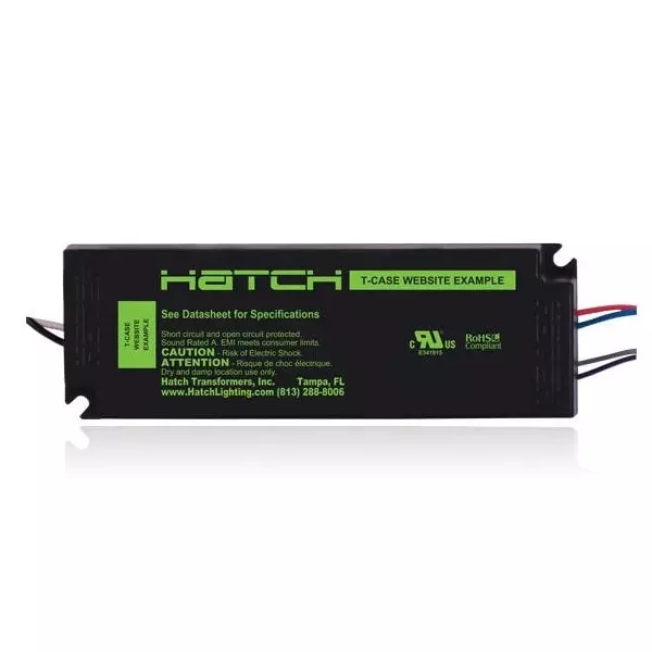 HATCH LED Drivers Power Supply Chassis Mount 1 Output 50 W, LC50-1050D-UNV-T