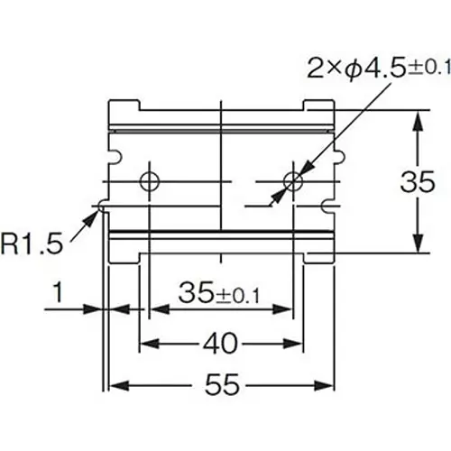 Omron Switching Power Supply Front Mounting Bracket, S82Y-VKW20F