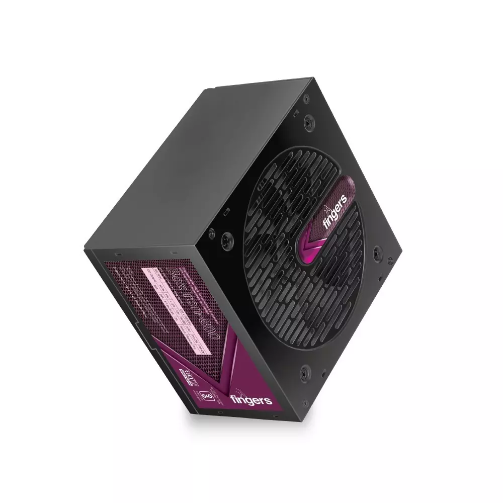 fingers-pc-smps-12-cm-fan-size-8-a-input-current-800-w-peak-dc-output-power-18-awg-cable-guage-black-color-boxiron-800