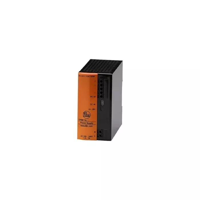 IFM Switching Power Supply 24-28 V DC 2.5A 1 Output 100-240 V AC Input Voltage, DN1031