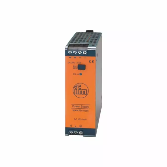 IFM Switching Power Supply 24-28 V DC 3.3A 80W 1 Output 100-240 V AC Input, DN4011